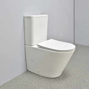 water saving toilet bathroom ceramic design back to wall rimless toilet wholesale