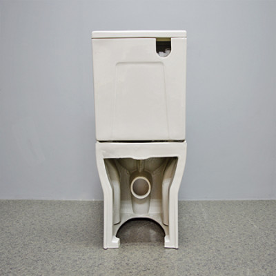 Ceramic dual flush toilet 3/4.5L back to wall two piece toilet close coupled bathroom