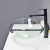 clear tempered glass wash basin round shape counter top washbasin for hotel