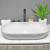 Cement concrete sanitary washbasin sink for bathroom made in China