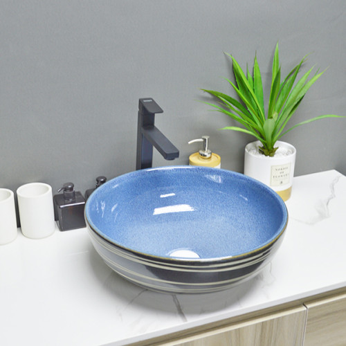 MWD Keramikwaschbecken akzeptable maßgeschneiderte Aufsatzbecken für Badezimmer