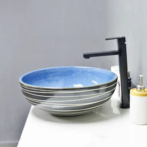 Lavabos de encimera modificados para requisitos particulares aceptables del lavabo de cerámica de MWD para el cuarto de baño