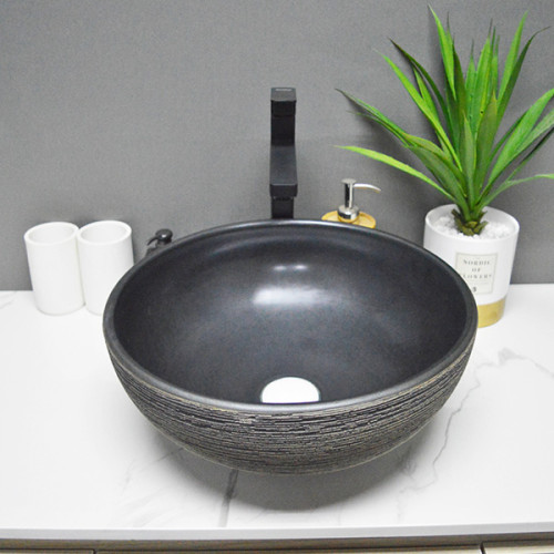 Lavabos de cerámica al por mayor con lavabo de encimera certificado para uso hotelero