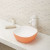 Heiße verkaufende graue Farbe quadratisches Sanitärkeramik-Design-Waschbecken-Waschbecken