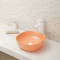 Hot selling grey color square sanitary ware design bathroom sink wash basin