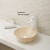 Good quality sink ceramic round shape countertop wash basin for bathroom