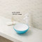 Round shape various color glaze matte countertop Installation basin for bathroom