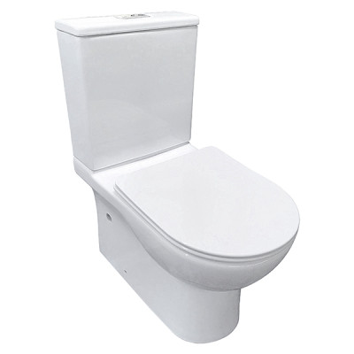 China Factory Supplier Bathroom Creamic Sanitary Ware Two Piece Watermark Toilet