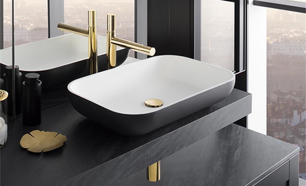 the correct installation of the washbasin sink