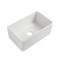 farmhouse apron reversible fireclay single bowl ceramic kitchen sink with strainer