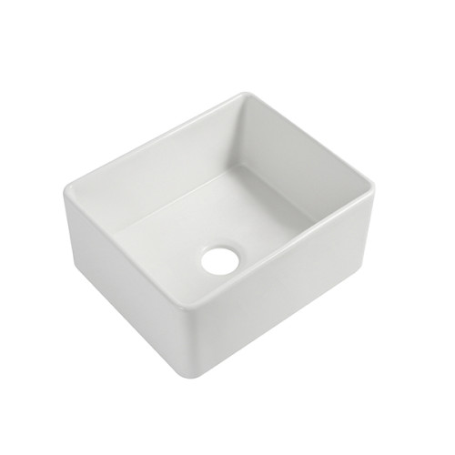 Custom made sink single bowl deep ceramic undermount kitchen sink restaurant hotel
