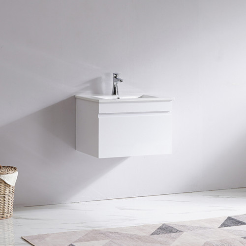 Tocador barato del armario de baño del mdf del montaje en la pared de los muebles tradicionales del cuarto de baño