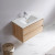 Muebles de tocador resistentes al agua del solo fregadero del tocador del cuarto de baño del montaje en la pared de Australia