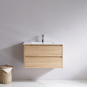 Australia wall mounting bathroom vanity single sink water resistant toilet furniture