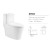 Badezimmer Keramik Sanitärkeramik Toilettenschüssel billig einteilige Inodoro Toilette
