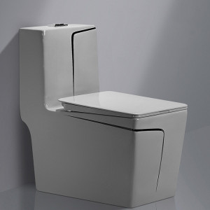 heißer verkauf luxus gold linie design grau schwarz kommode sanitärkeramik einteilige toilette