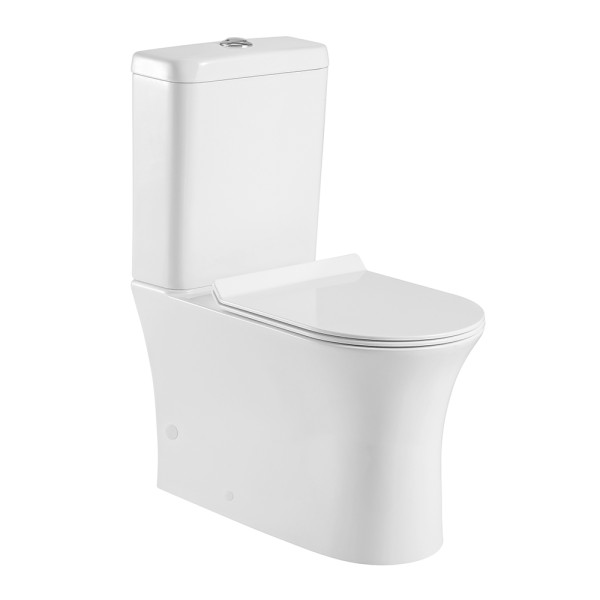 Lieferant Hotelwaschraum Badezimmer Wasserzeichen keramische Wasserklosetts zweiteilige Toilette