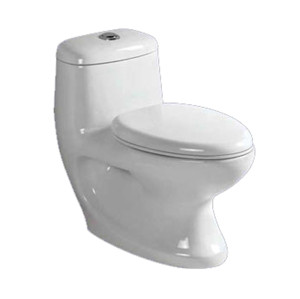 Hohe Qualität heißer Verkauf Export Korea Amerikanische Keramik-Washdown-Toilette aus einem Stück