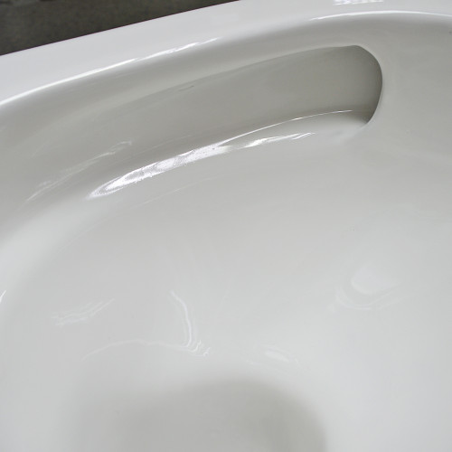 Australian standard sanitary ware back to wall rimless swirl two piece watermark toilet