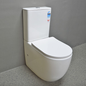 Swirl flush rimless ceramic sanitary ware bathroom watermark water closet toilet