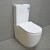 Swirl Flush randlose Keramik-Sanitärkeramik, Badezimmer, Wasserzeichen, Toilette, Toilette