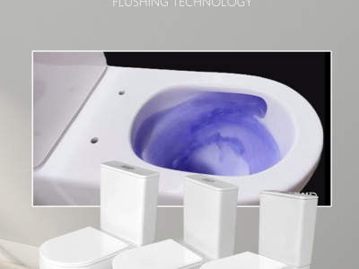 Современный выбор ванной комнаты, высокоэффективный унитаз с одним отверстием