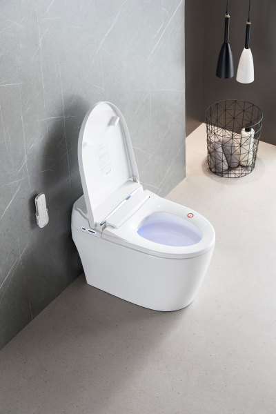 MWD factory price Bathroom Bidet washing Rear washing  Warm airdrying Remote control smart toilet for Kids mode