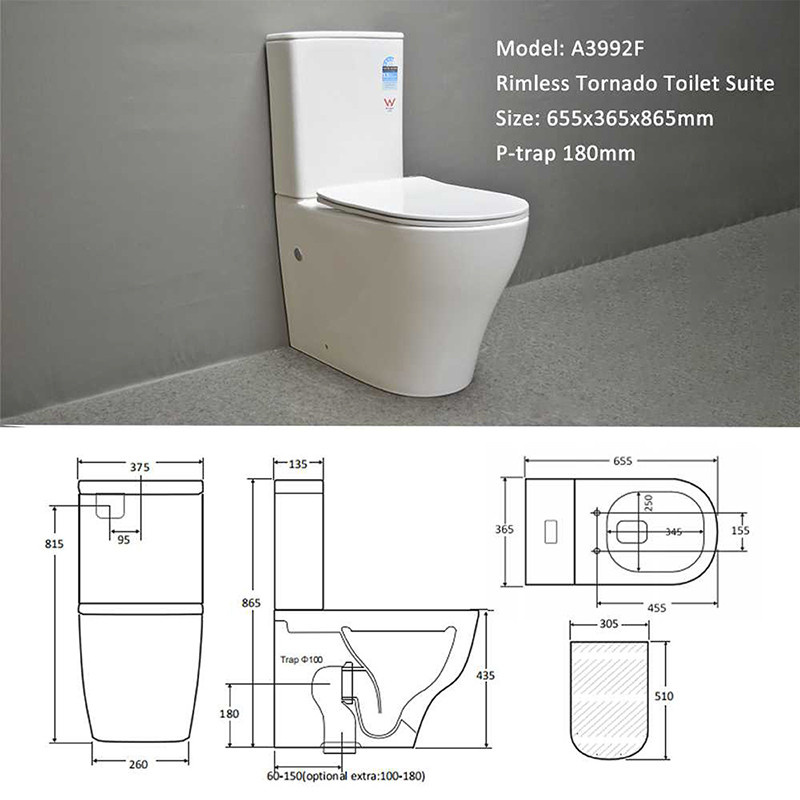 Tornado Toilet Suite