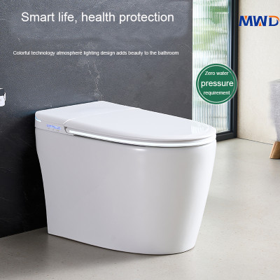 MWD High quality space saving Fall mounted intelligent bathroom water closet toilet automatic Floor mounted smart toilet