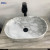 Wholesale Oval Natural White Marble Above Counter Bathroom Sink | MWD Factory Direct
