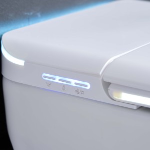 Inodoro inteligente MWD: diseño premium sin tanque con tapa automática, bidé y modos de lavado con masaje