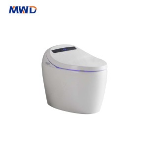 MWD-CERAMICS Smart One-Piece Toilet with Bidet, Heated Seat, Remote Control & Auto Flush | Siphon Flushing | IPX4 Waterproof