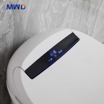 MWD-CERAMICS Smart One-Piece Toilet with Bidet, Heated Seat, Remote Control & Auto Flush | Siphon Flushing | IPX4 Waterproof