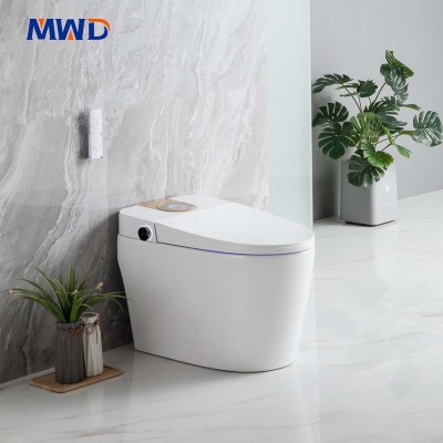 Inodoro inteligente de una pieza MWD-CERAMICS | Inodoro bidé cerámico avanzado con todas las funciones