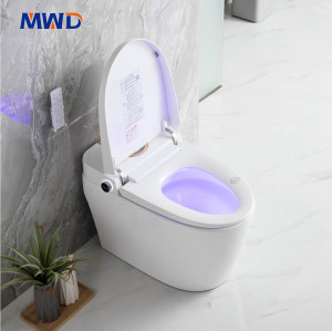 Inodoro inteligente de una pieza MWD-CERAMICS | Inodoro bidé cerámico avanzado con todas las funciones