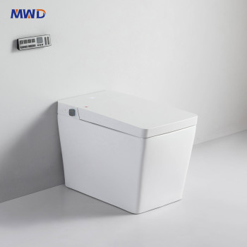 MWD Smart One-Piece Toilet with Heated Seat & Built-in Bidet | Automatic Siphonic Flush | White / Black / Grey