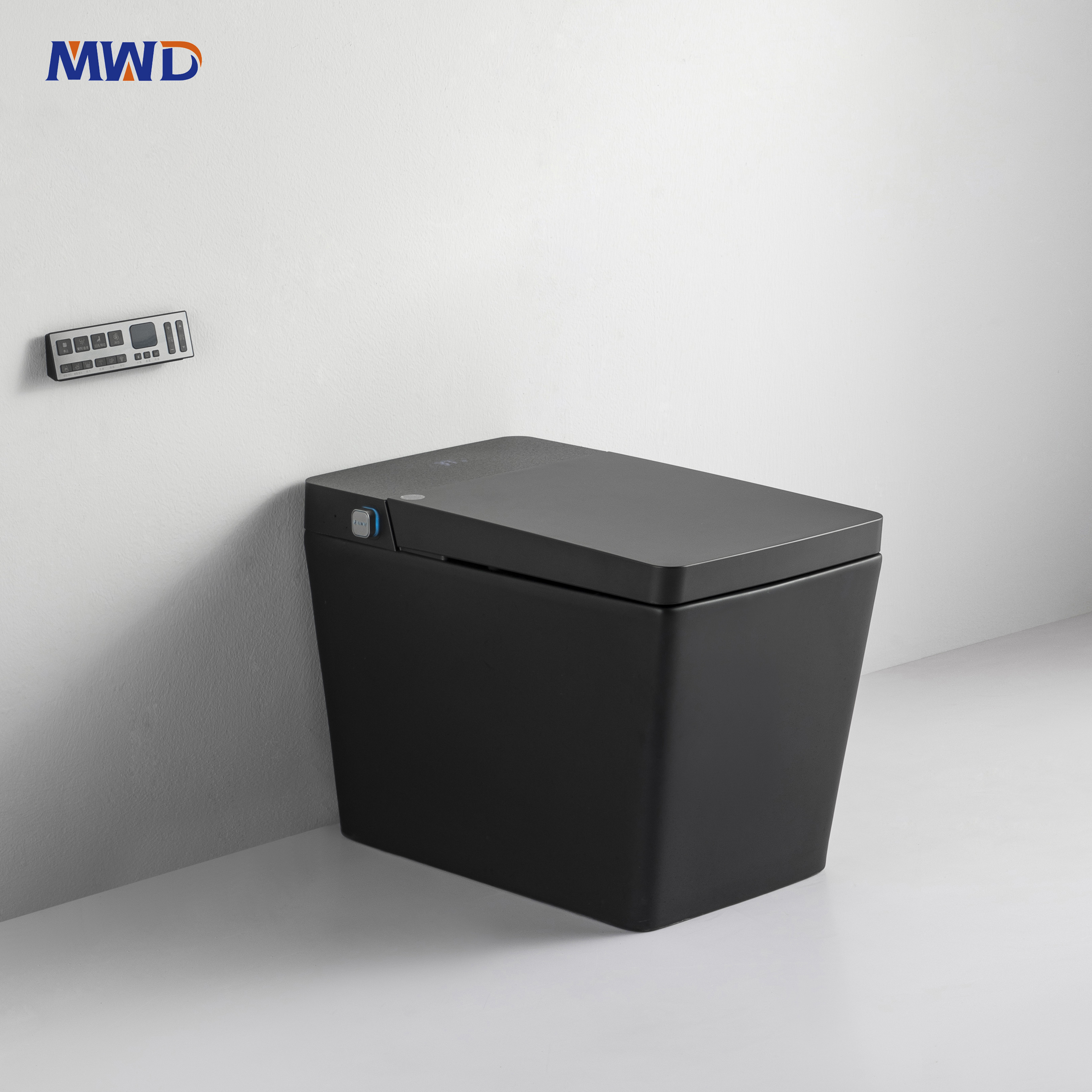 black toilet