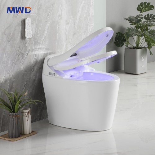 MWD-CERAMICS ST2309 Smart One-Piece Toilet | Heated, Bidet, Remote-Controlled, Siphon Flush