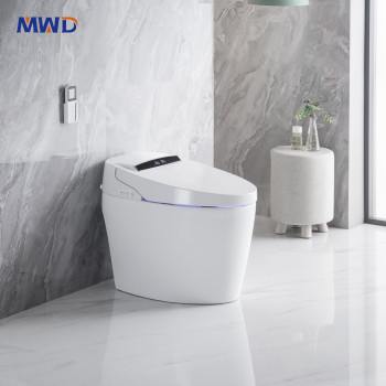 MWD-CERAMICS ST2115 Smart One-Piece Toilet | Remote Control | Heated Seat | Bidet Functions | Power Outage Flush