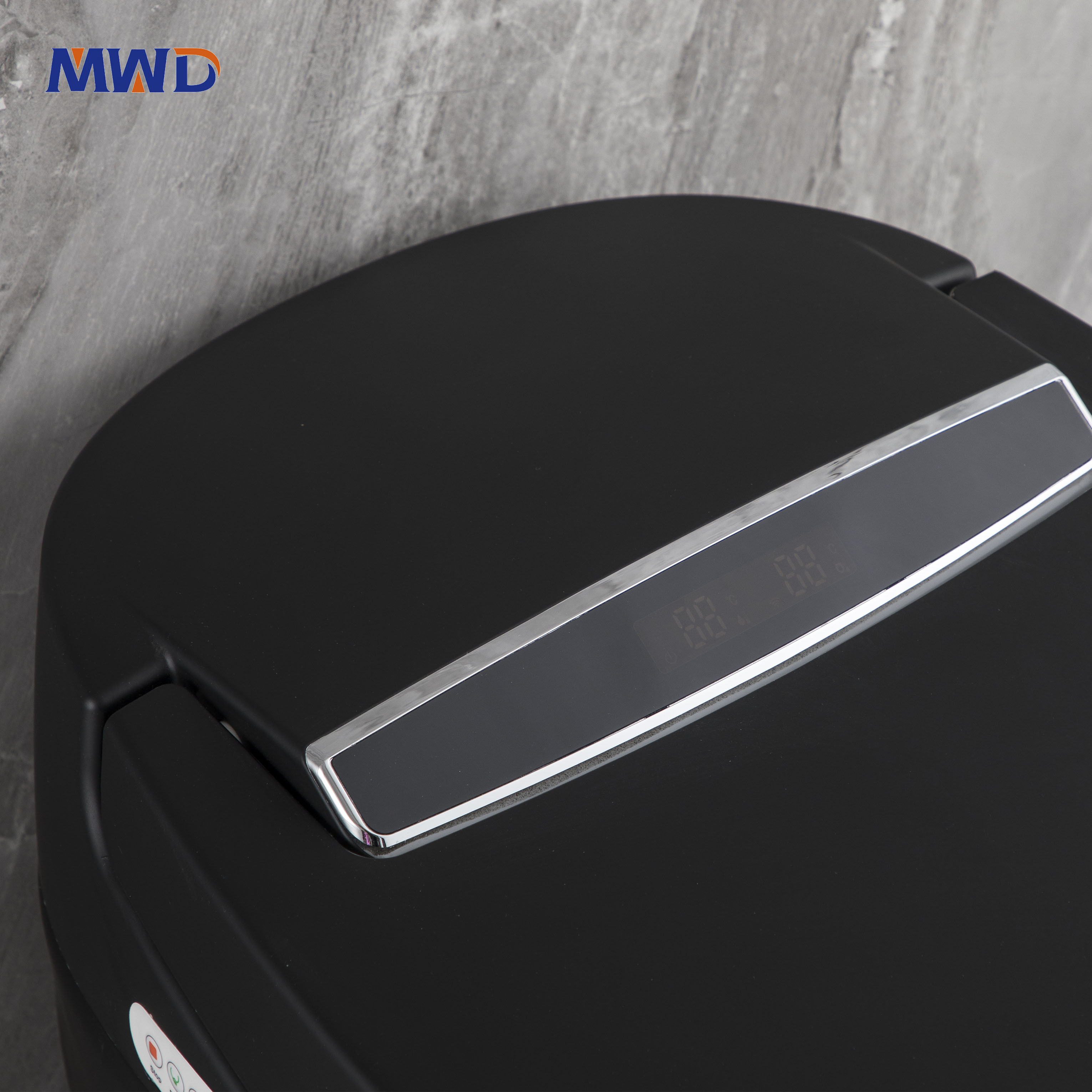 black toilet