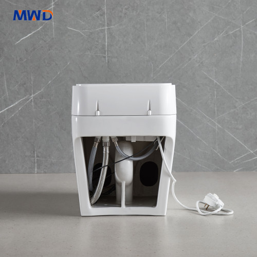 Inodoro inteligente de una pieza MWD-CERAMICS ST2310 | Asiento calefactado | Bidé | Descarga automática | Respaldo para cortes de energía | Certificación CUPC y ETL