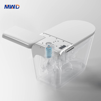 MWD STW112 Smart One-Piece Toilet | Heated Bidet Toilet with Spiral Pulse Cleaning, IPX4 Waterproof Cover & Power Outage Flush