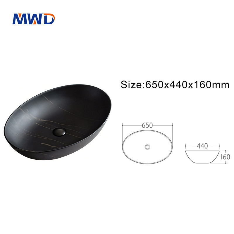 art basin size