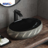 MWD Stylish Ceramic Vessel Sink - 600x400mm Bathroom Countertop Basin