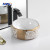 Electroplated Ceramic Vessel Sink - Round Gold/Silver Basin with Anti-Slip Base | MWD Modern Bathroom Vanity Bowl