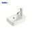 Compact White Ceramic Wall-Hung Basin | 370x245x140mm | Space-Saving Bathroom Sink by MWD