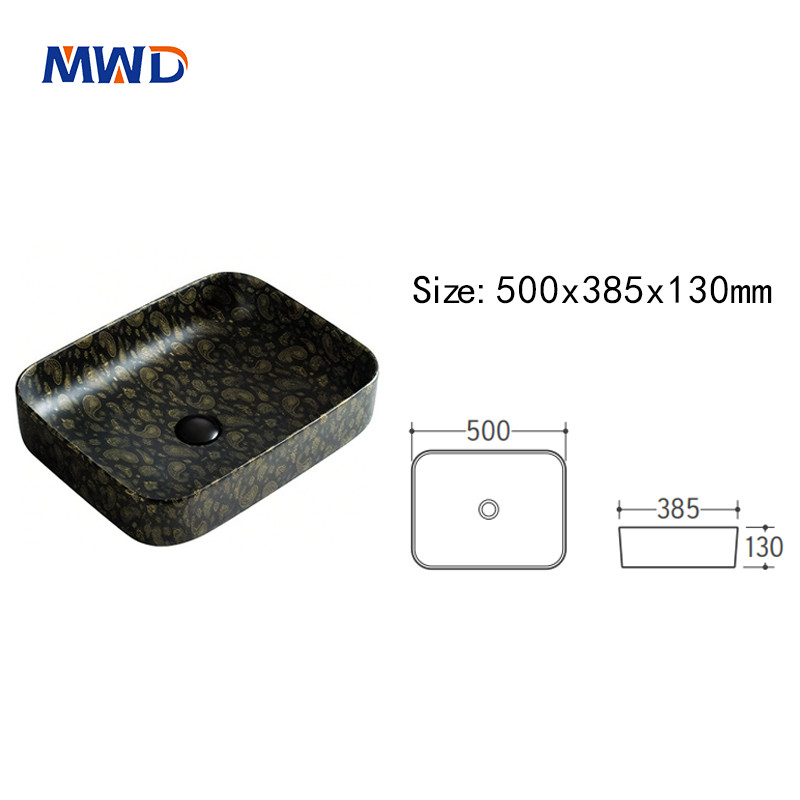 black basin size