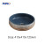 MWD Starry Galaxy & Blue-White Floral Ceramic Vessel Sinks Set - 16x16x5" Art Basin Pair for Modern Bathroom Vanity