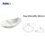 MWD Artistic Leaf-Shaped Vessel Sink - Marble Texture Bathroom Basin