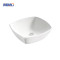 MWD Square Ceramic Countertop Basin - 420mm Modern Bathroom Sink